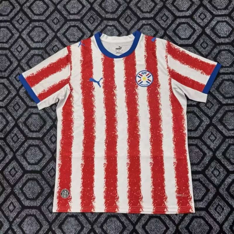 AAA(Thailand) Paraguay 2026 Home Soccer Jersey
