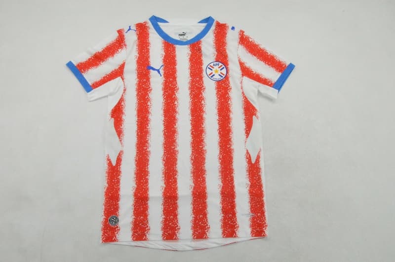AAA(Thailand) Paraguay 2026 Home Soccer Jersey (Player)