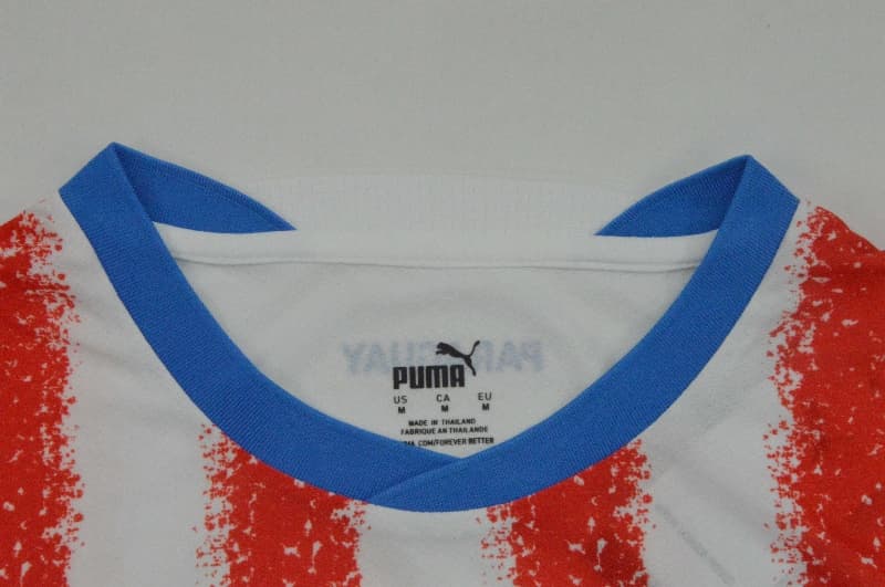 AAA(Thailand) Paraguay 2026 Home Soccer Jersey (Player)