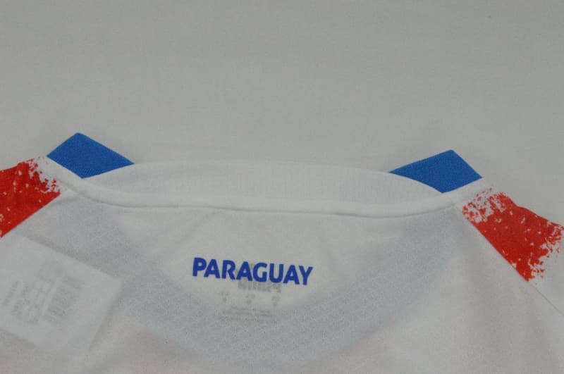 AAA(Thailand) Paraguay 2026 Home Soccer Jersey (Player)