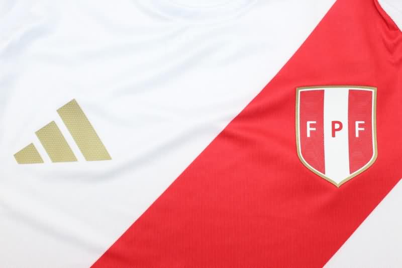 AAA(Thailand) Peru 2024 Copa America Home Soccer Jersey (Player)