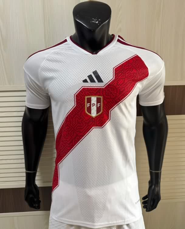 AAA(Thailand) Peru 2026 Home Soccer Jersey (Player)