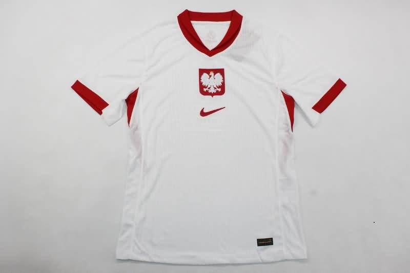 AAA(Thailand) Poland 2024 Home Soccer Jersey (Player)