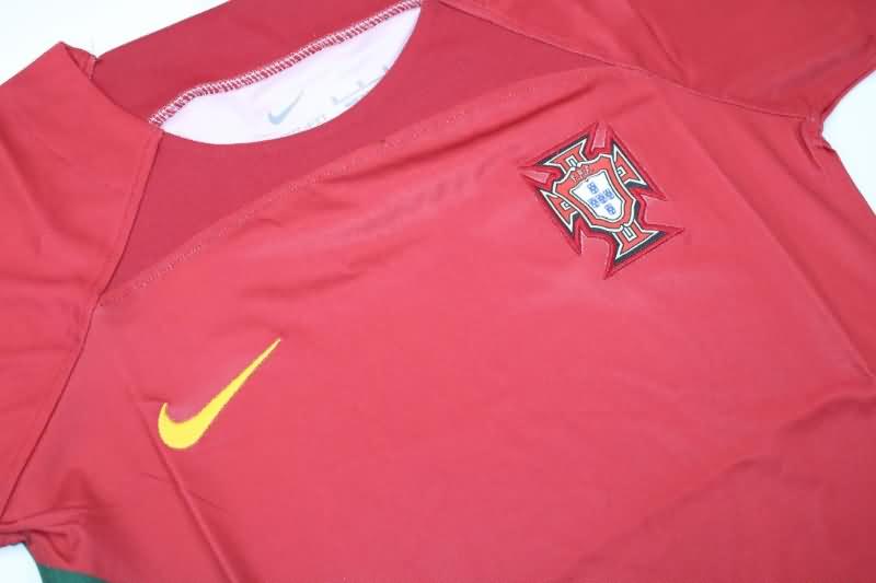 AAA(Thailand) Portugal 2022 World Cup Home Women Soccer Jersey
