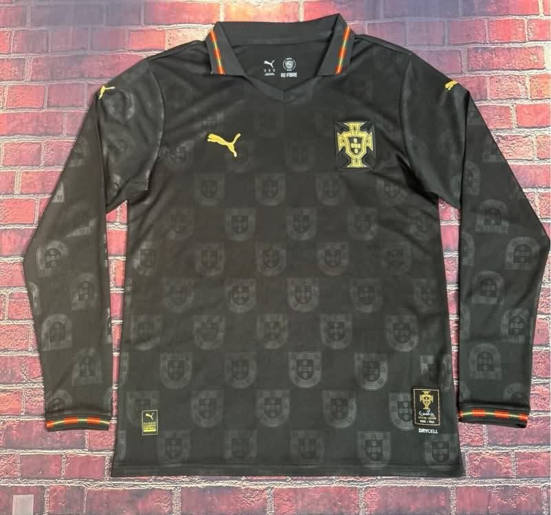 AAA(Thailand) Portugal 25/26 Special Long Sleeve Soccer Jersey