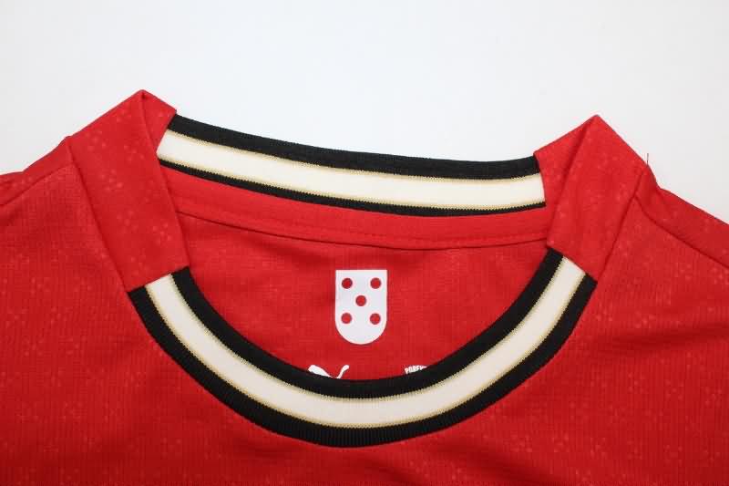 AAA(Thailand) Portugal 2025 Home Soccer Jersey