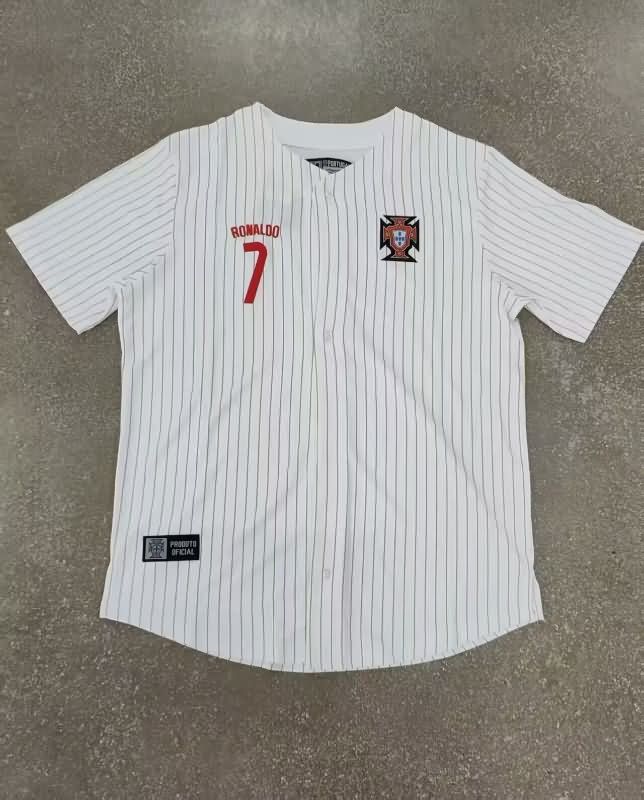 AAA(Thailand) Portugal 2025 White Baseball Jersey