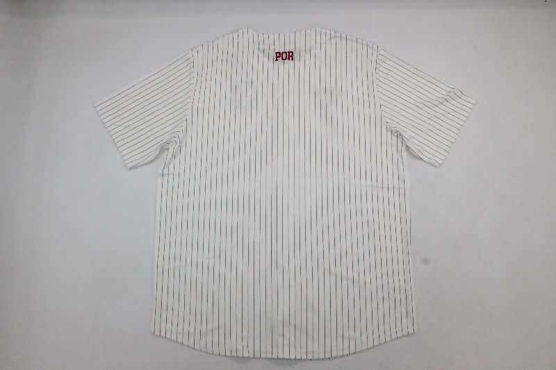 AAA(Thailand) Portugal 2025 White Baseball Jersey