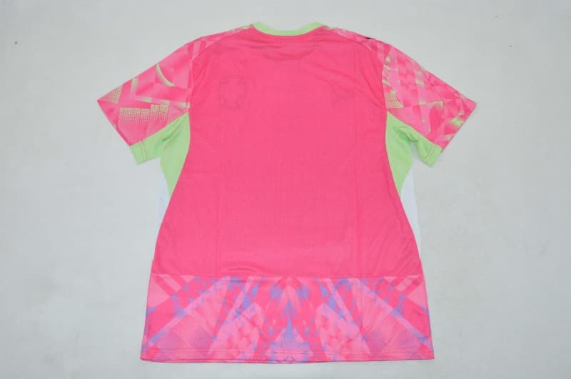 AAA(Thailand) Portugal 2026 Goalkeeper Pink Soccer Jersey