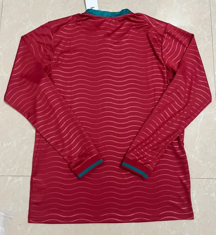 AAA(Thailand) Portugal 2026 World Cup Home Long Sleeve Soccer Jersey