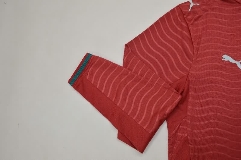 AAA(Thailand) Portugal 2026 World Cup Home Long Sleeve Soccer Jersey (Player)