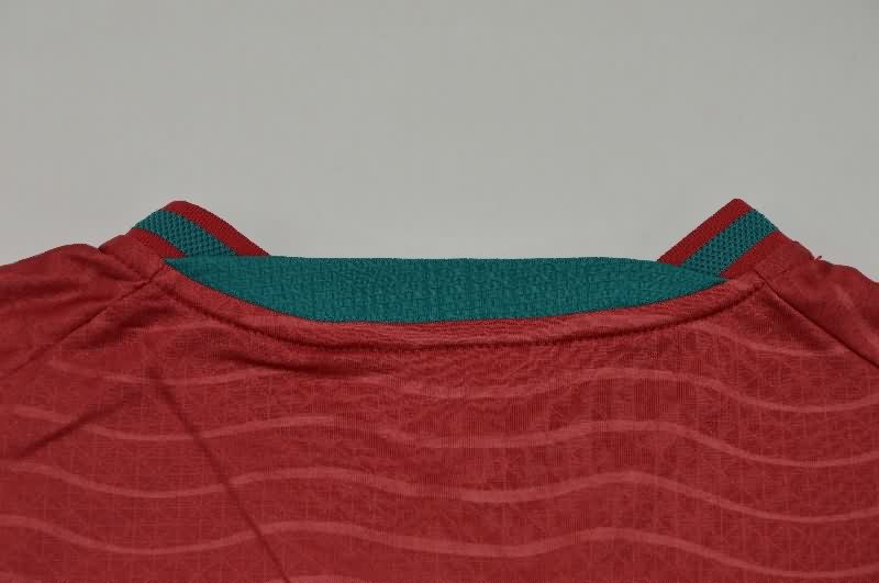 AAA(Thailand) Portugal 2026 World Cup Home Long Sleeve Soccer Jersey (Player)