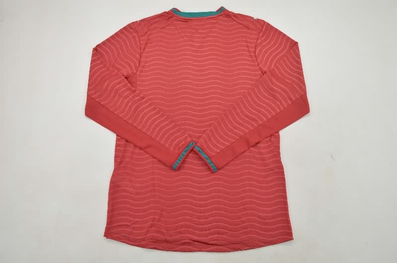 AAA(Thailand) Portugal 2026 World Cup Home Long Sleeve Soccer Jersey (Player)