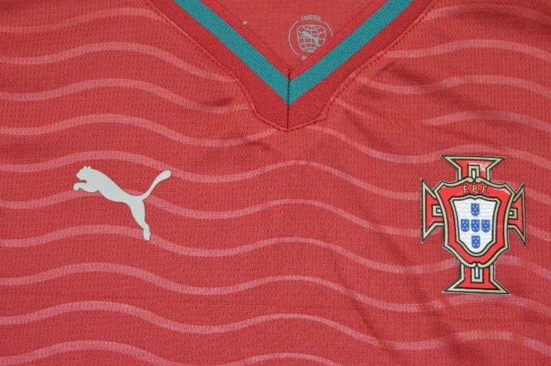 AAA(Thailand) Portugal 2026 World Cup Home Women Cropped Soccer Jersey