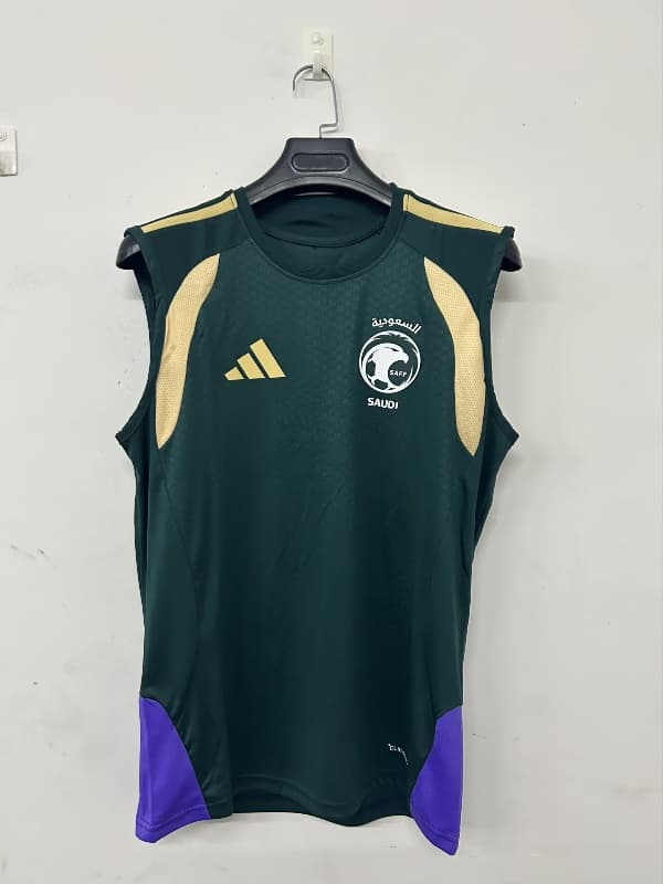 AAA(Thailand) Saudi Arabia 2026 Training Vest Soccer Jersey AAA(Thailand) Saudi Arabia 2026 Training Vest Soccer Jersey