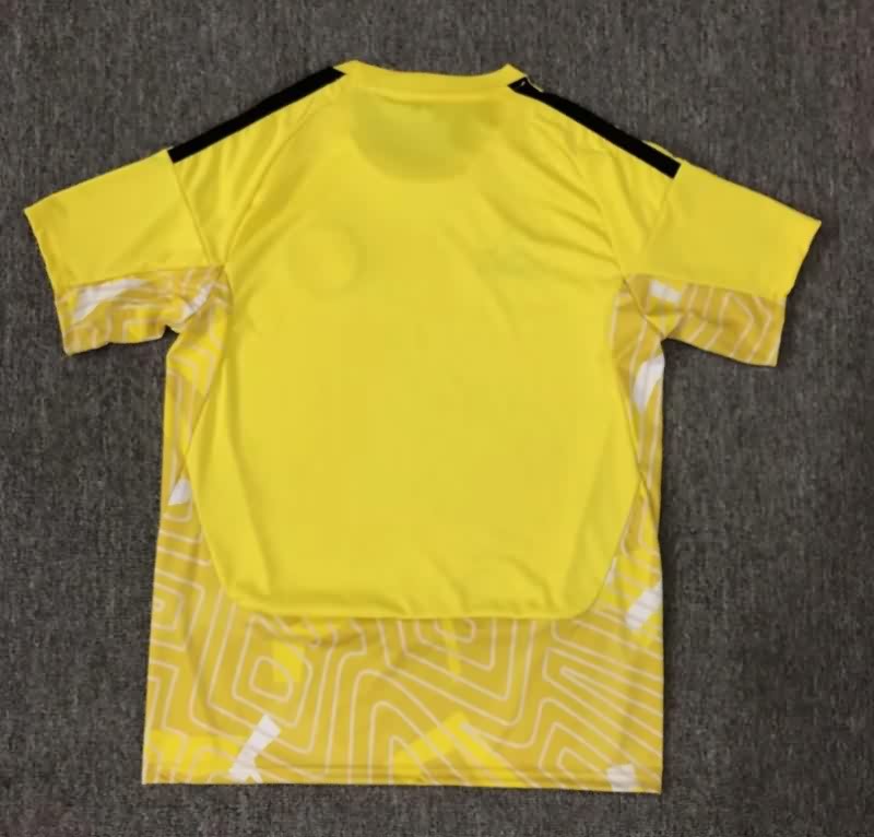 AAA(Thailand) Scotland 2026 Goalkeeper Yellow Soccer Jersey