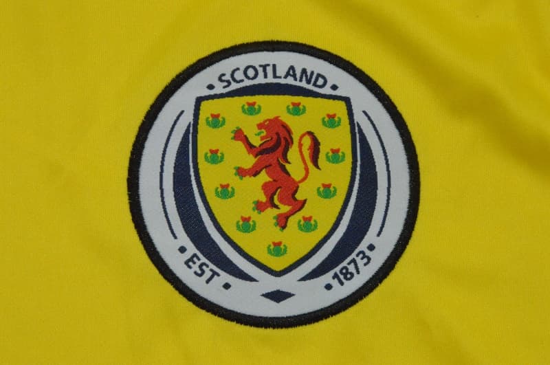 AAA(Thailand) Scotland 2026 Goalkeeper Yellow Soccer Jersey