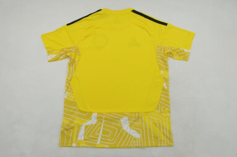 AAA(Thailand) Scotland 2026 Goalkeeper Yellow Soccer Jersey