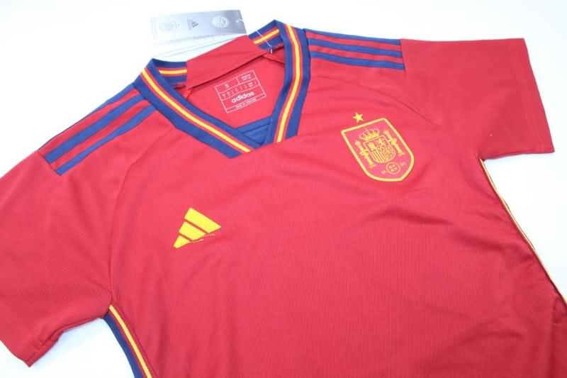 AAA(Thailand) Spain 2022 World Cup Home Women Soccer Jersey
