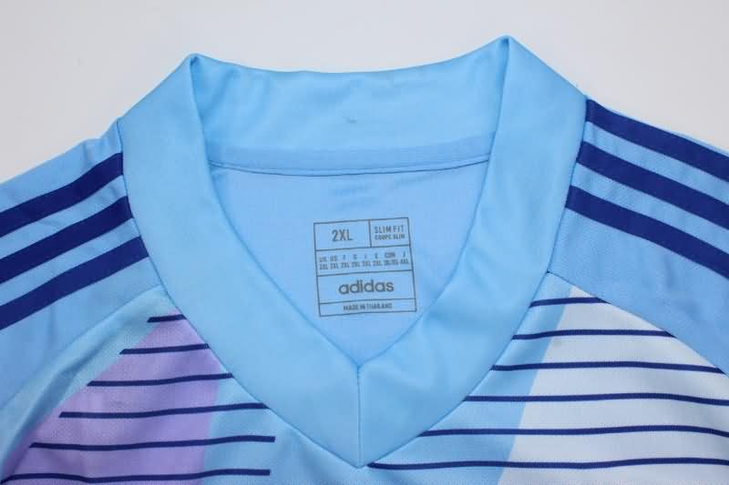 AAA(Thailand) Spain 2024 Goalkeeper Blue Soccer Jersey