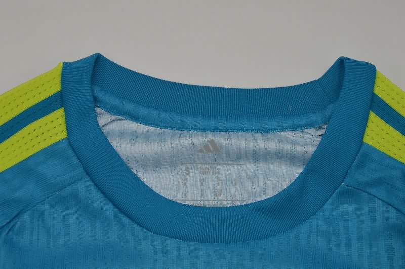 AAA(Thailand) Spain 2026 World Cup Goalkeeper Blue Soccer Jersey (Player)