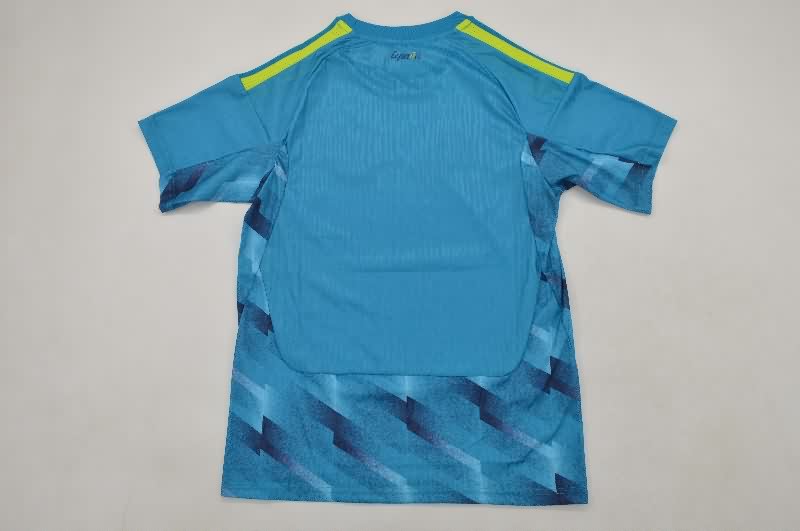 AAA(Thailand) Spain 2026 World Cup Goalkeeper Blue Soccer Jersey (Player)