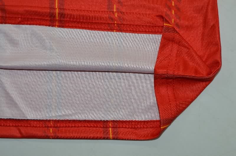 AAA(Thailand) Spain 2026 World Cup Home Long Sleeve Soccer Jersey