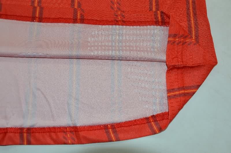 AAA(Thailand) Spain 2026 World Cup Home Long Sleeve Soccer Jersey (Player)