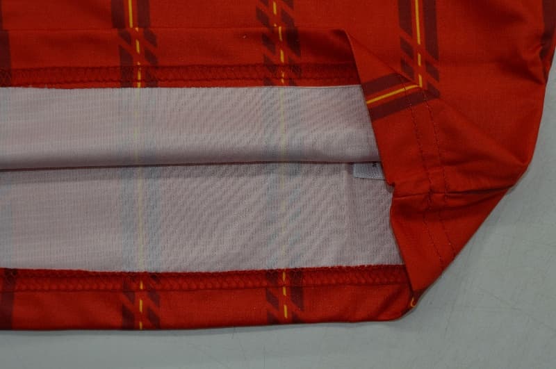 AAA(Thailand) Spain 2026 World Cup Home Women Cropped Soccer Jersey