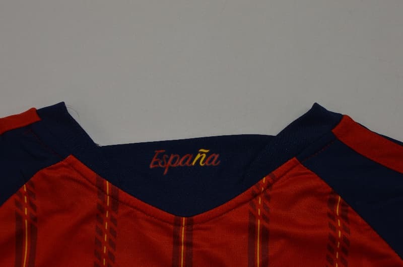 AAA(Thailand) Spain 2026 World Cup Home Women Cropped Soccer Jersey
