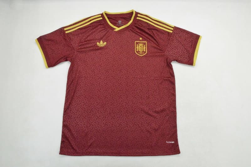 AAA(Thailand) Spain 2026 Red Soccer Jersey 02 AAA(Thailand) Spain 2026 Red Soccer Jersey 02