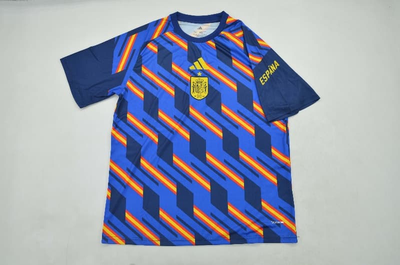 AAA(Thailand) Spain 2026 Training Soccer Jersey 03