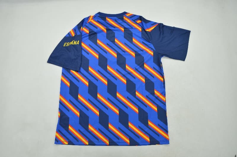 AAA(Thailand) Spain 2026 Training Soccer Jersey 03