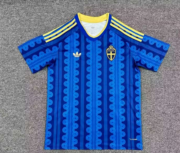 AAA(Thailand) Sweden 2026 Away Soccer Jersey AAA(Thailand) Sweden 2026 Away Soccer Jersey