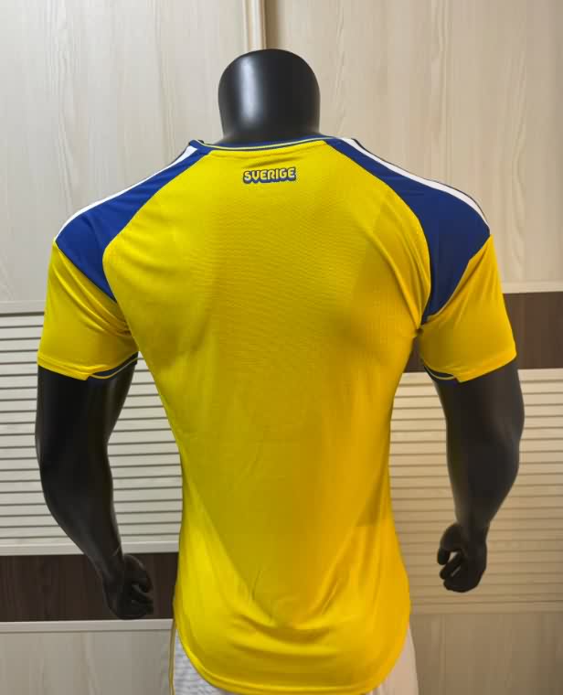 AAA(Thailand) Sweden 2026 Home Soccer Jersey (Player)