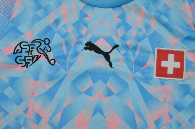 AAA(Thailand) Switzerland 2026 Goalkeeper Blue Soccer Jersey