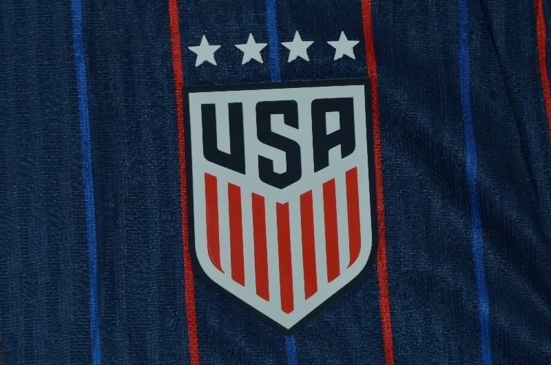 AAA(Thailand) USA 2025 Away Soccer Jersey (Player)