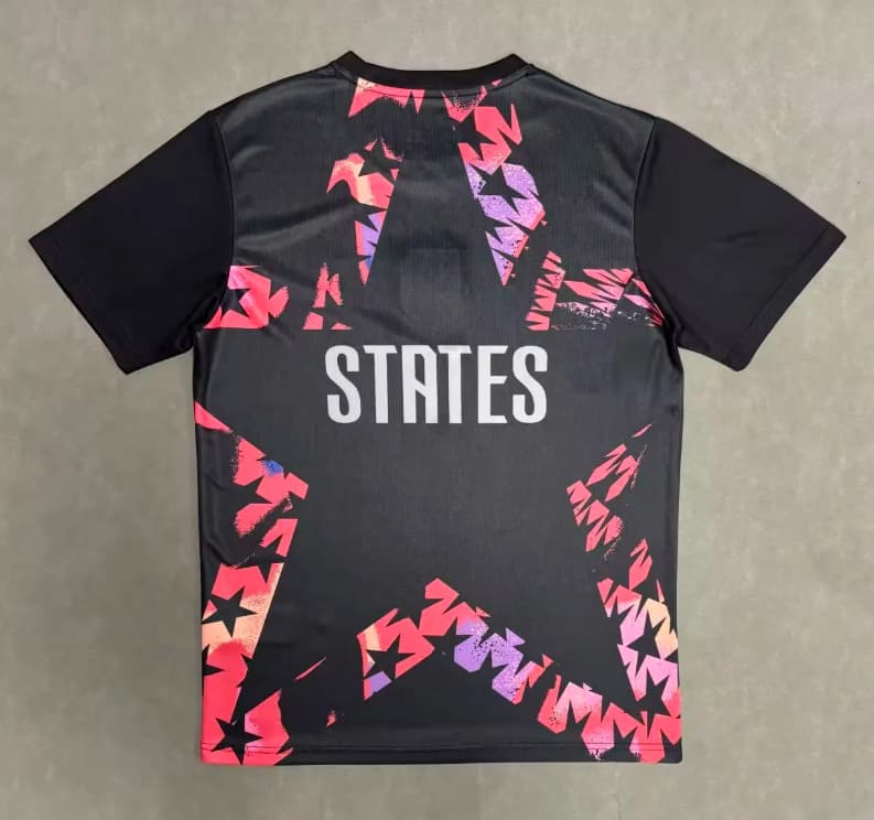 AAA(Thailand) USA 2026 Goalkeeper Black Soccer Jersey