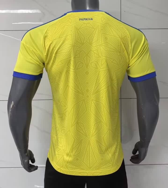 AAA(Thailand) Ukraine 2026 Home Soccer Jersey