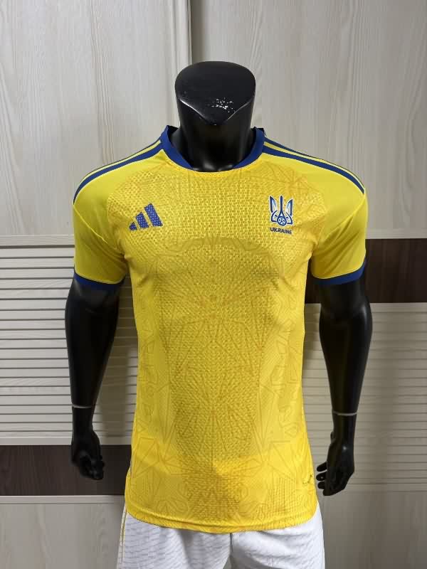 AAA(Thailand) Ukraine 2026 Home Soccer Jersey (Player)