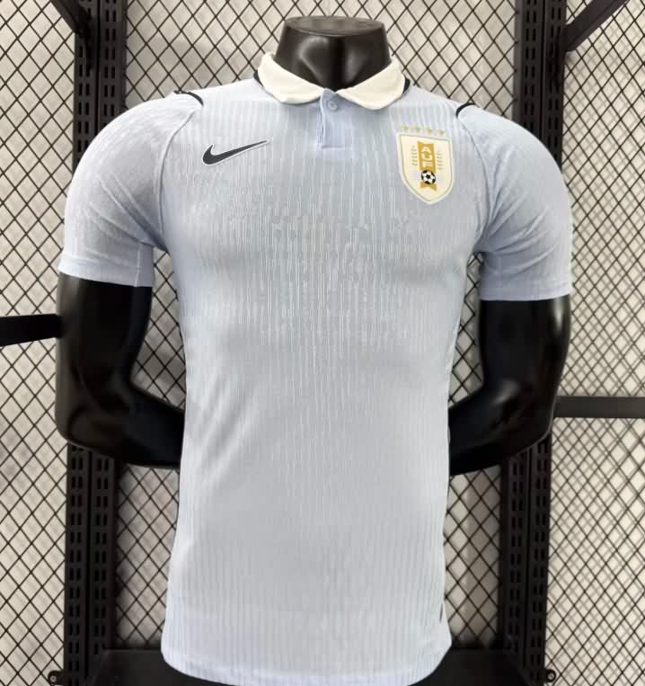 AAA(Thailand) Uruguay 2026 World Cup Home Soccer Jersey (Player) AAA(Thailand) Uruguay 2026 World Cup Home Soccer Jersey (Player)