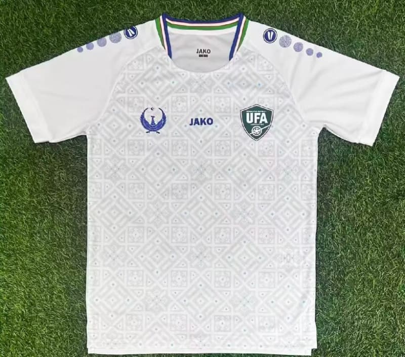 AAA(Thailand) Uzbekistan 2026 Away Soccer Jersey AAA(Thailand) Uzbekistan 2026 Away Soccer Jersey