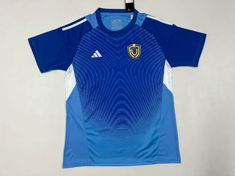 AAA(Thailand) Venezuela 2025 Goalkeeper Blue Soccer Jersey