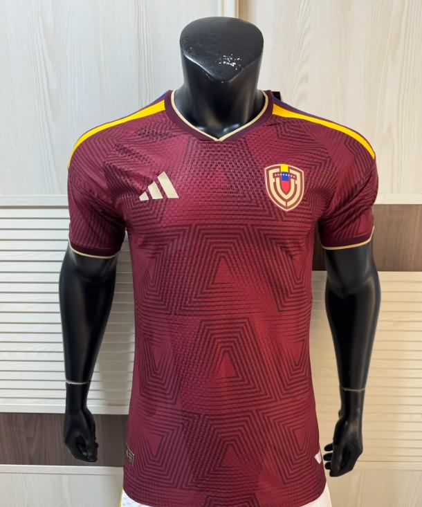 AAA(Thailand) Venezuela 2026 Home Soccer Jersey (Player)