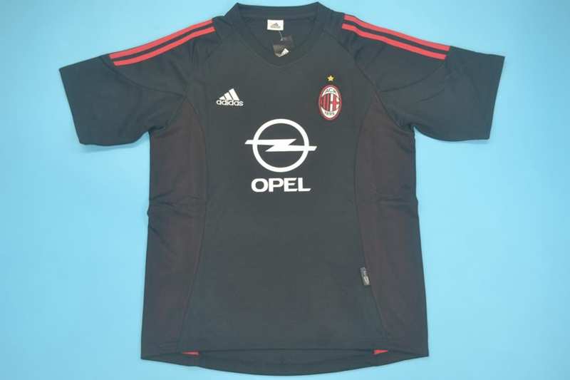 AAA(Thailand) AC Milan 2002/04 Third Retro Soccer Jersey