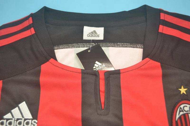 AAA(Thailand) AC Milan 2003/04 Home Retro Soccer Jersey