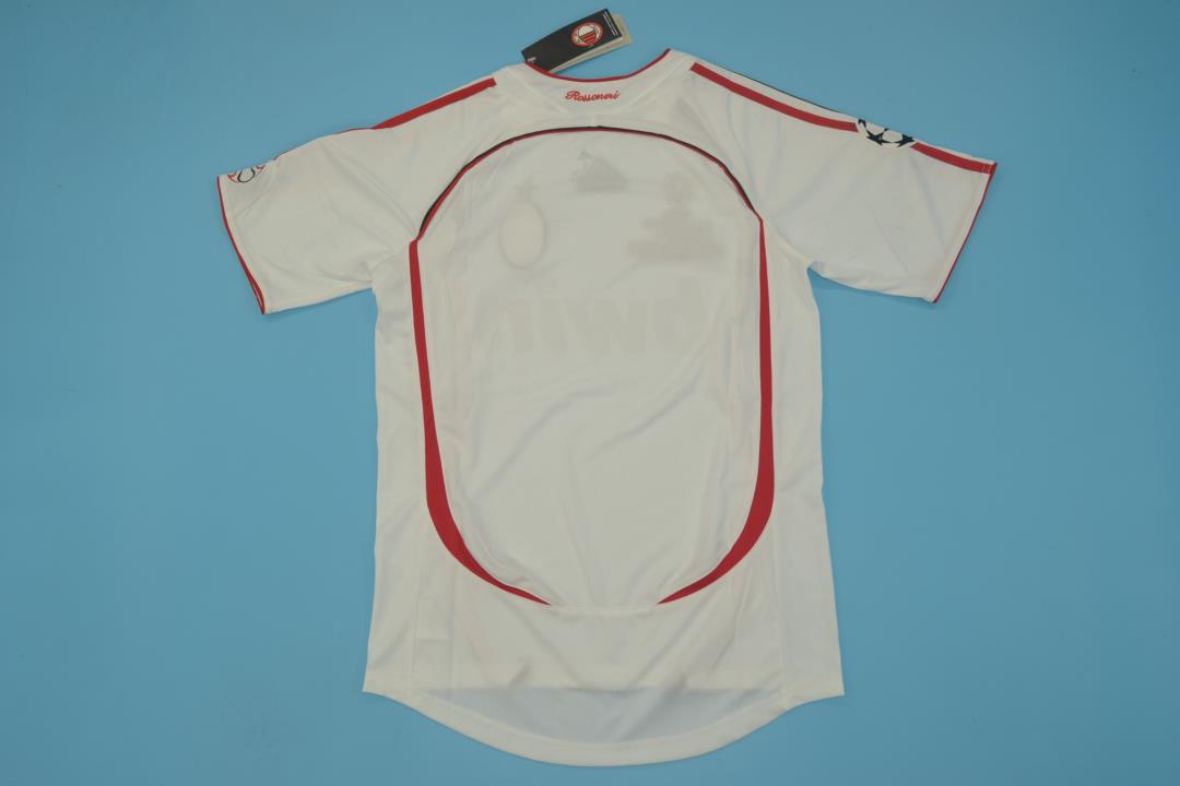 AAA(Thailand) AC Milan 2006/07 Away Final Retro Soccer Jersey