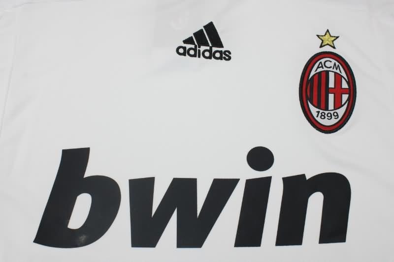 AAA(Thailand) AC Milan 2007/08 Away Retro Soccer Jersey