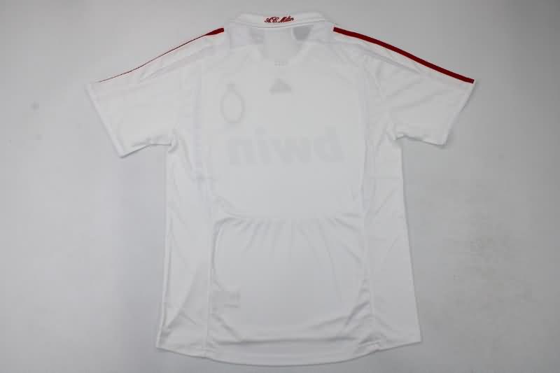 AAA(Thailand) AC Milan 2007/08 Away Retro Soccer Jersey