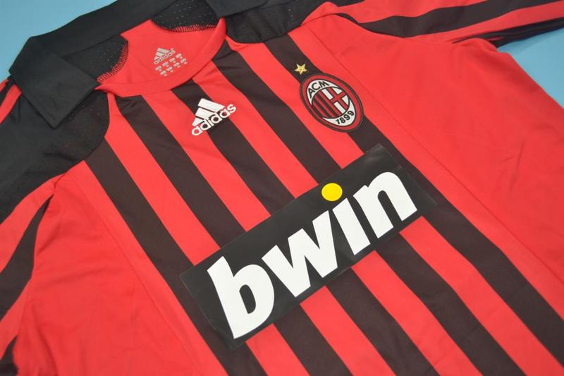 AAA(Thailand) AC Milan 2007/08 Home Retro Soccer Jersey